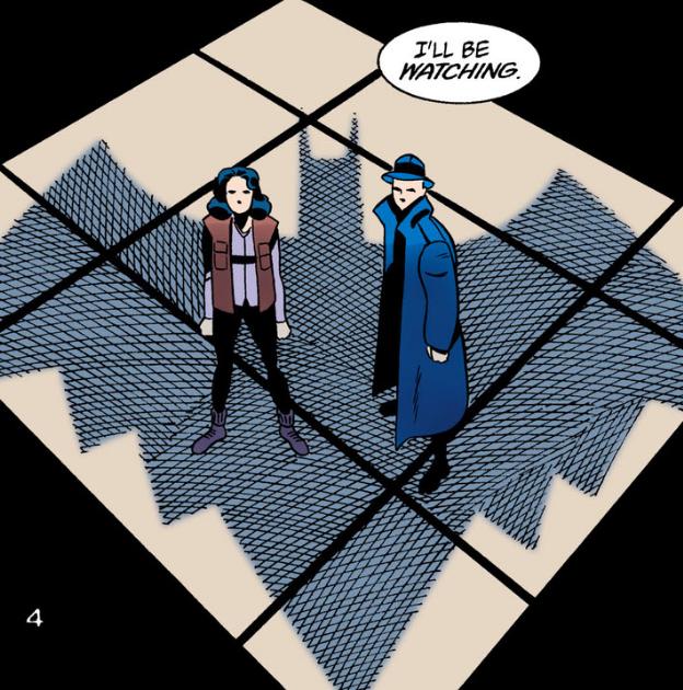 Comic book panel
